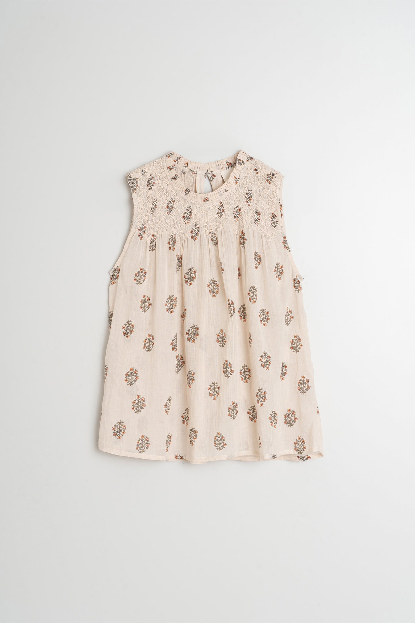 MANUAL SMOCK BLOUSE