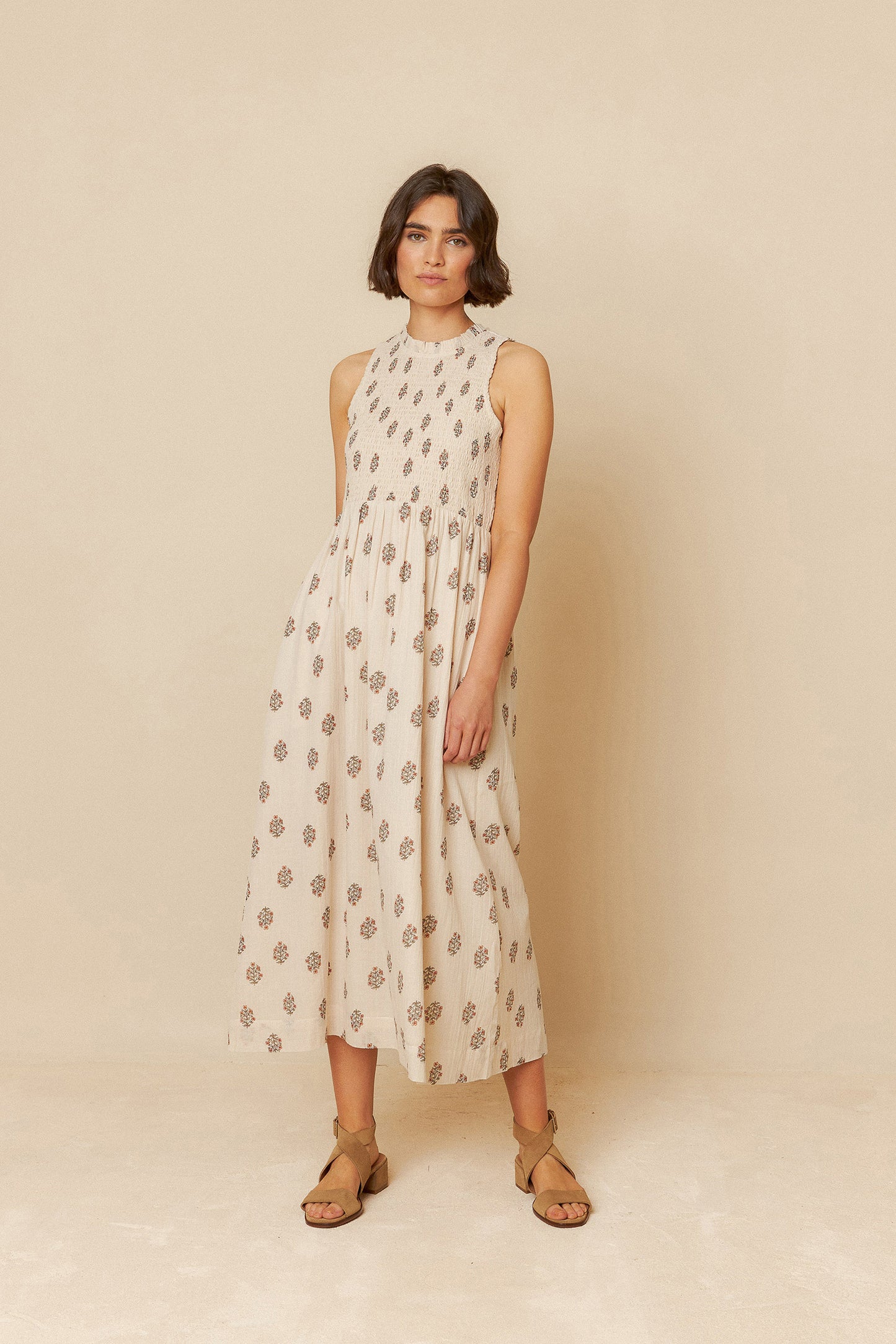 ELASTIC WAIST DRESS