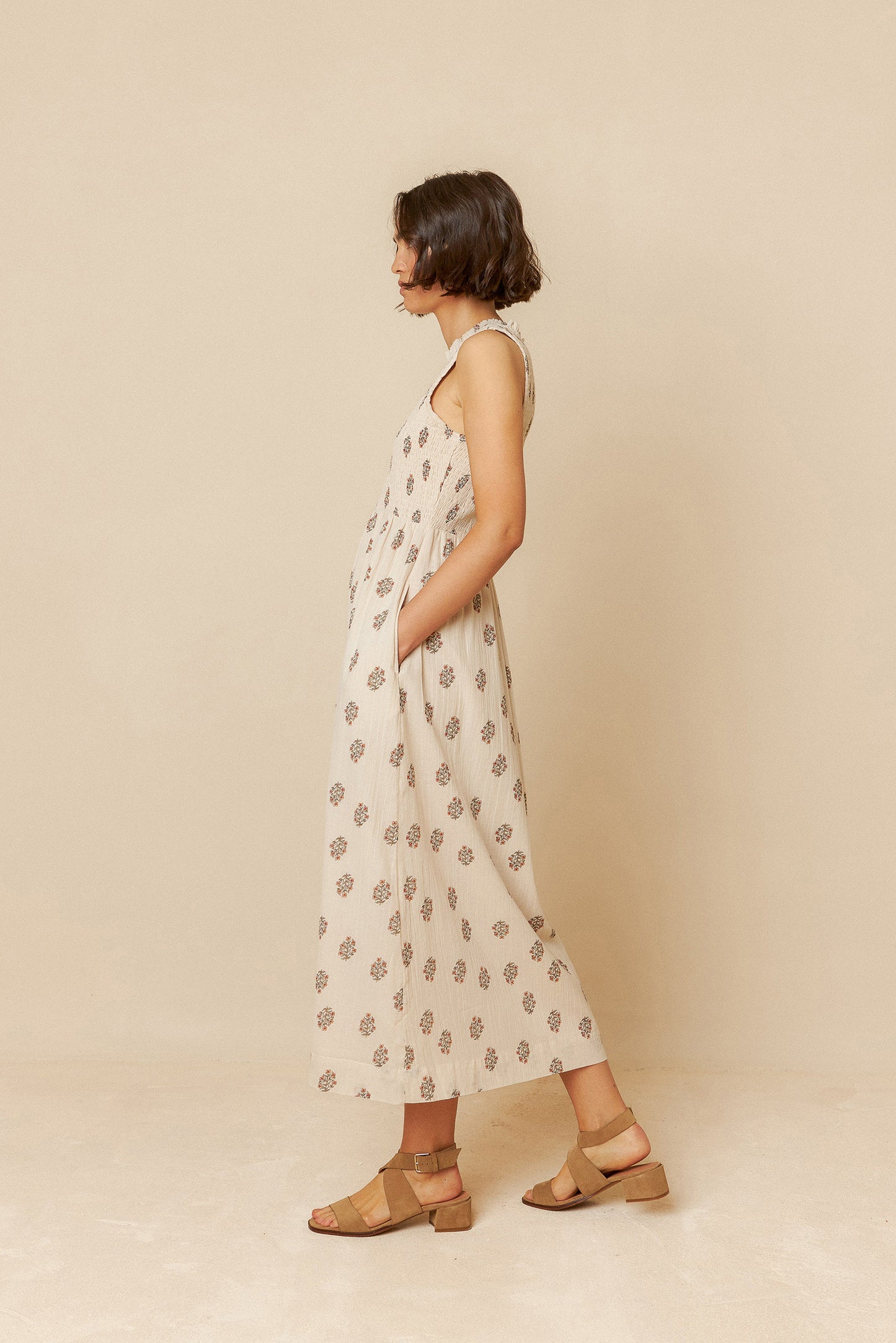 ELASTIC WAIST DRESS