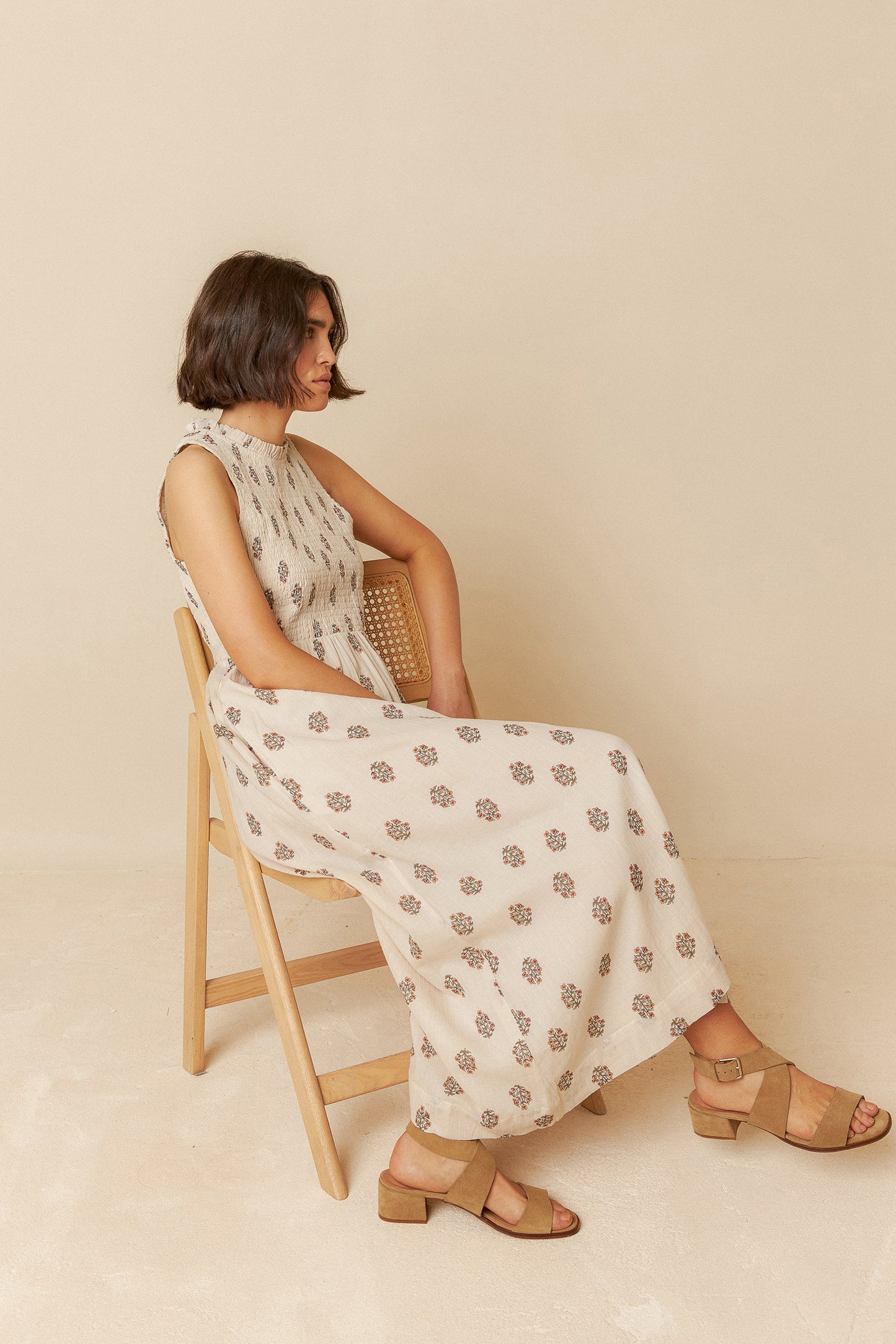 ELASTIC WAIST DRESS