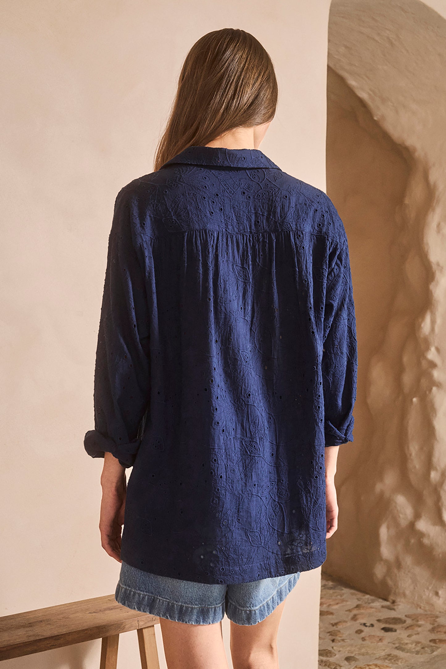 CHEMISE À BRODERIE SUISSE