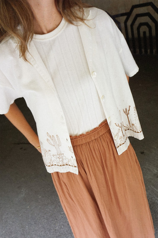 [CL] COTTON CACTUS SHIRT