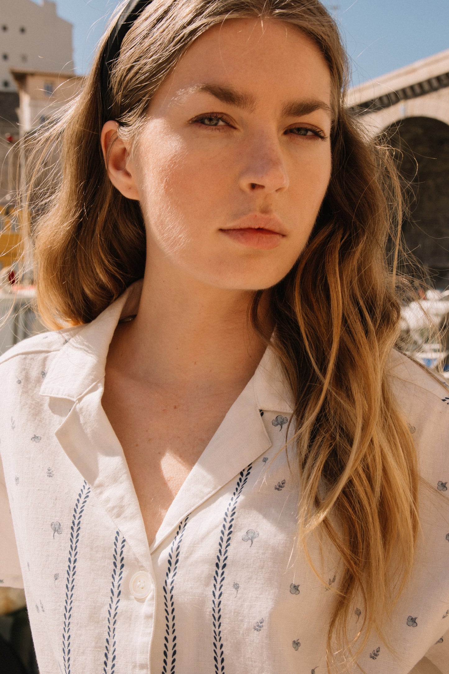 [CL] COTTON FLOWER SHIRT