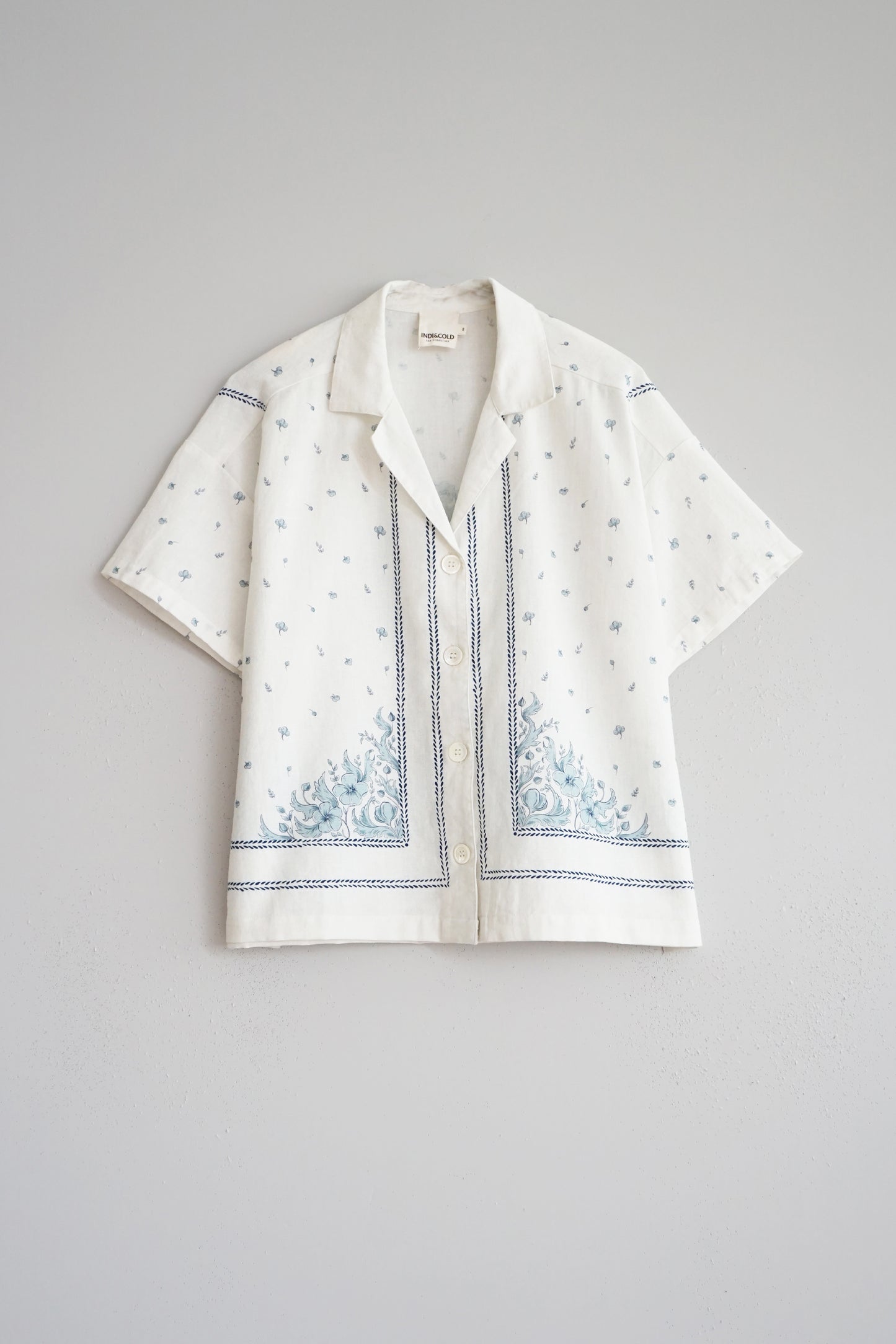 [CL] COTTON FLOWER SHIRT
