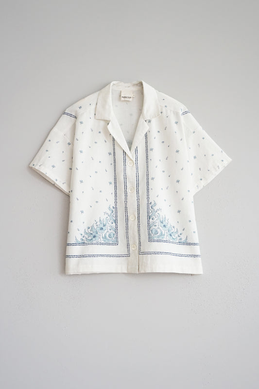[CL] COTTON FLOWER SHIRT