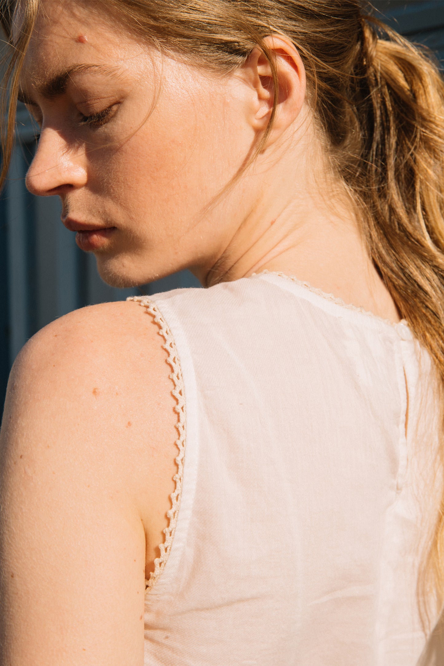 BLOUSE EN BRODERIE SUISSE