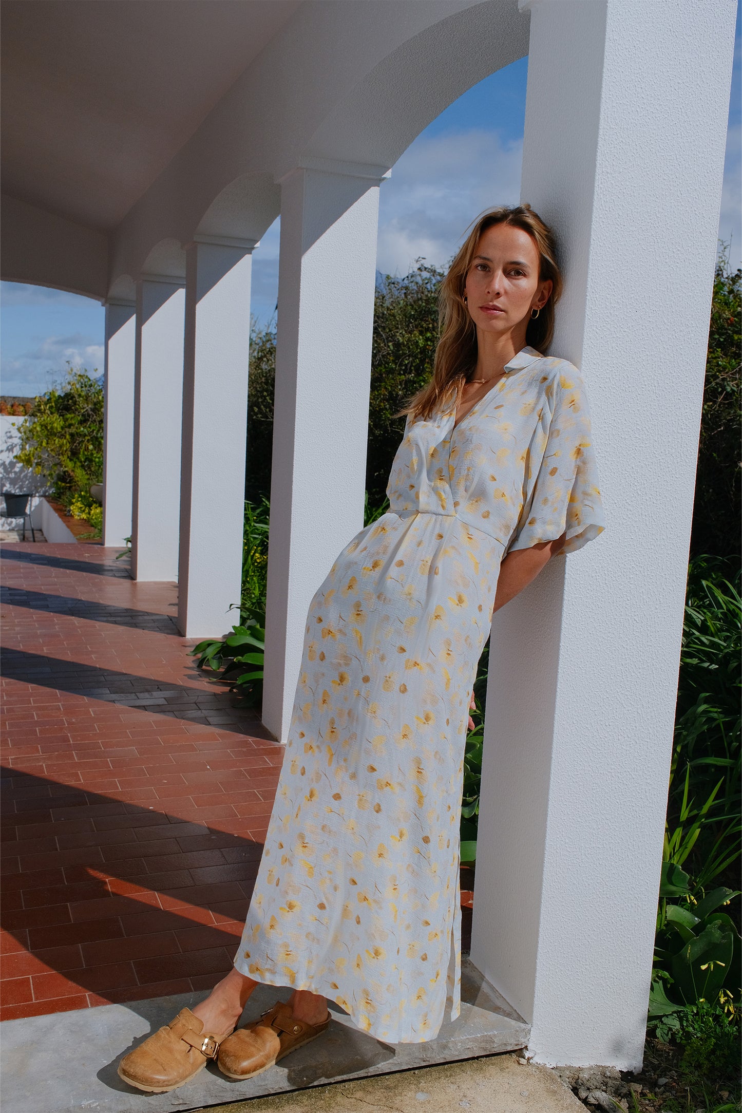 VESTIDO CORTE CRUZADO