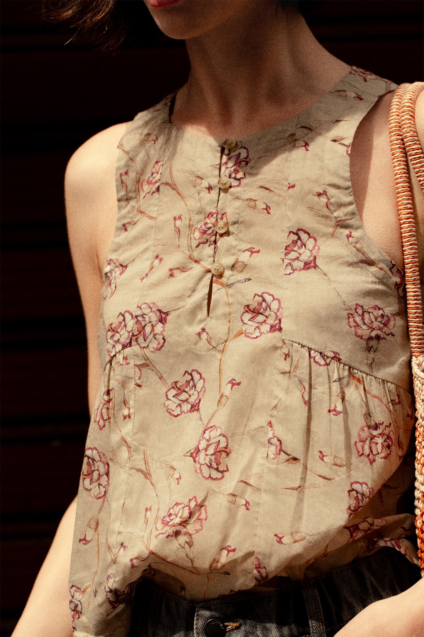 BLUSA CUELLO REDONDO