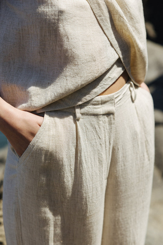 PANTALÓN DE PINZAS
