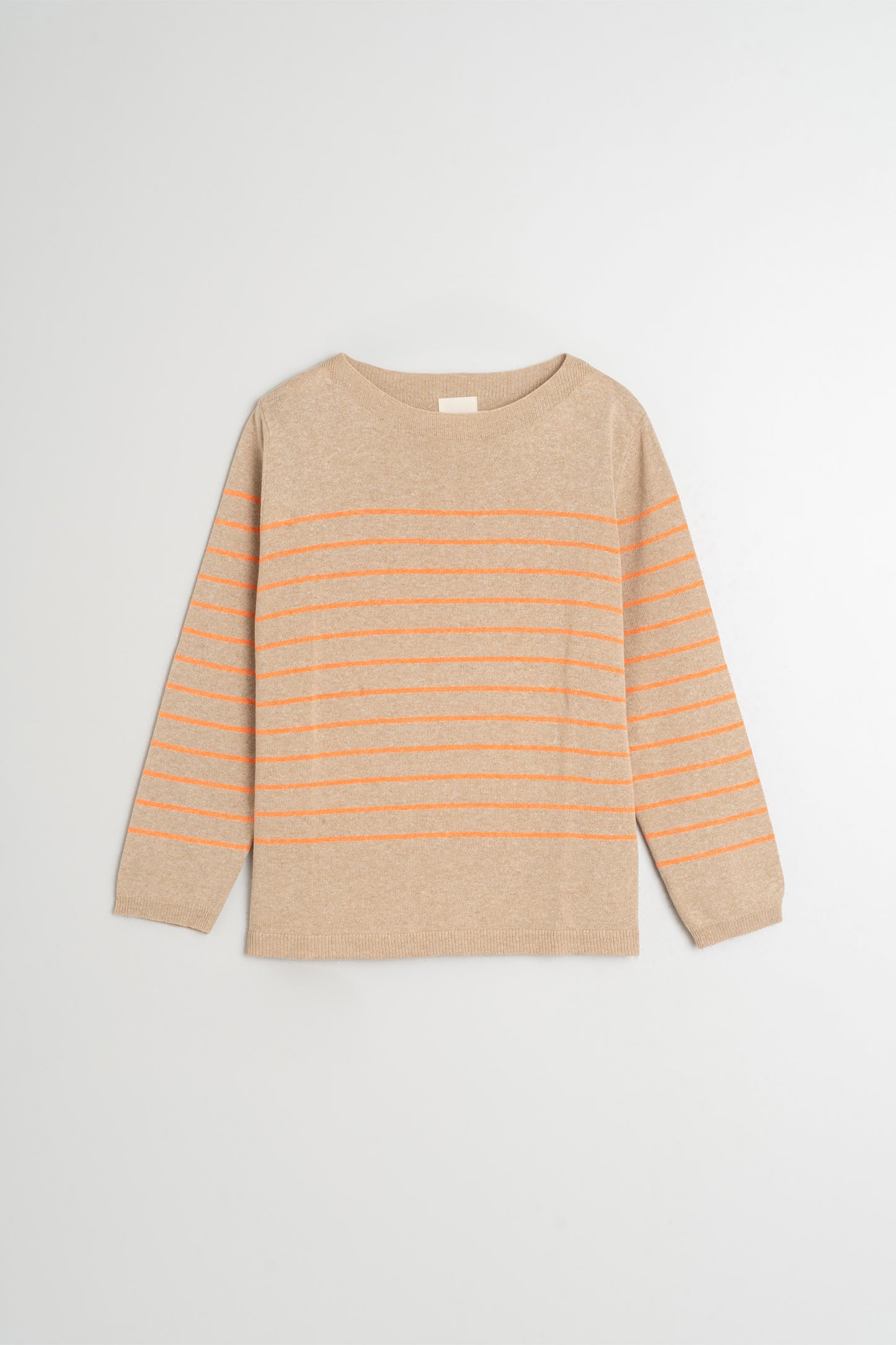 [CL] BOAT-NECK KNITTED SAILOR SWEATER