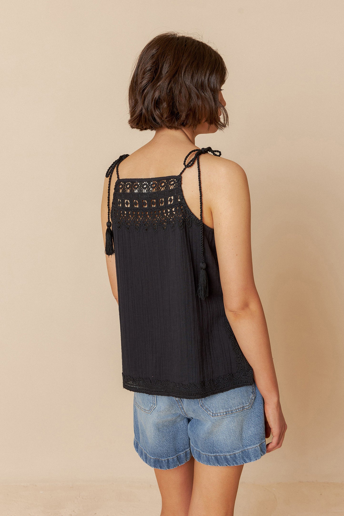 DOUBLE GAUZE TOP
