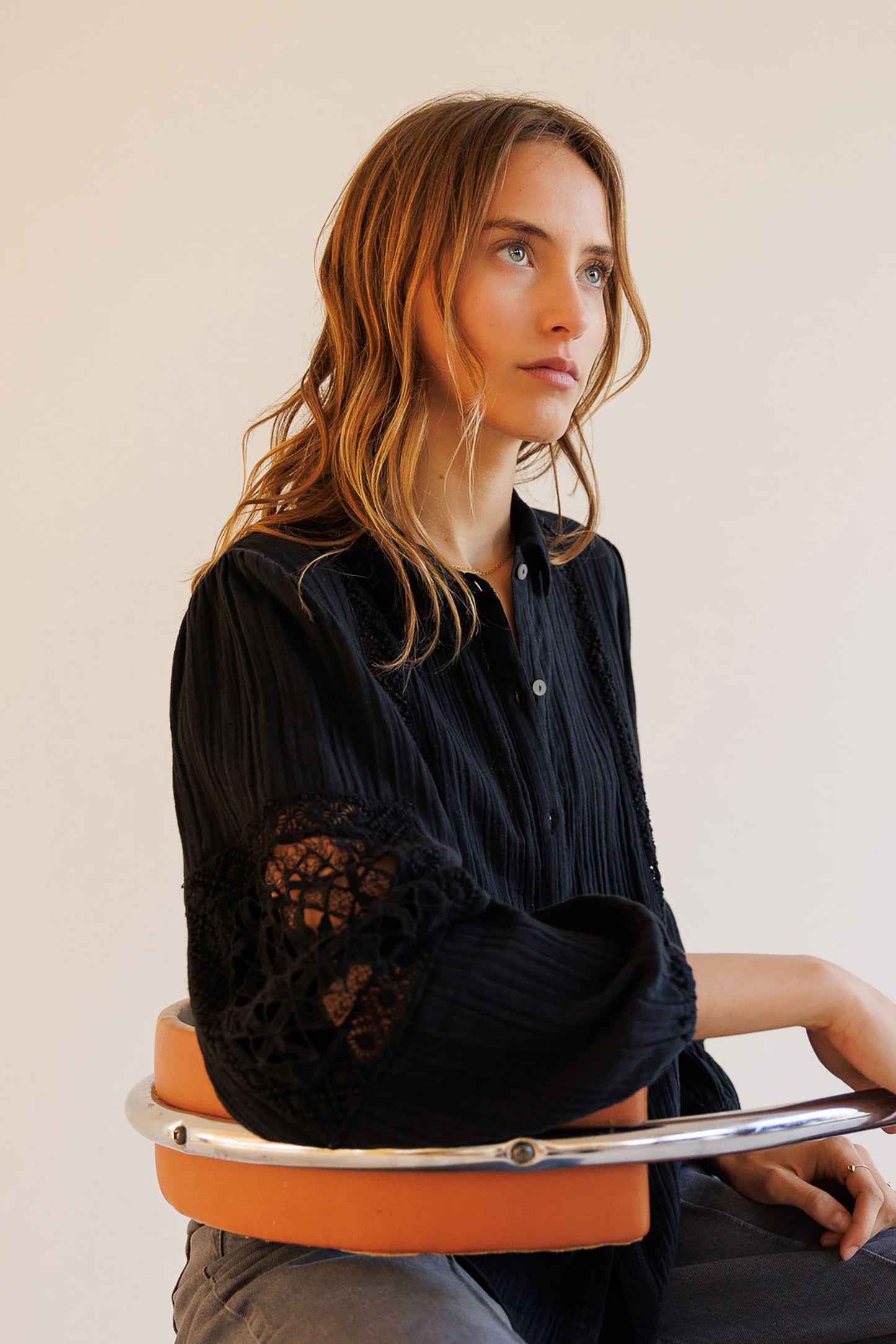 DOUBLE GAUZE SHIRT