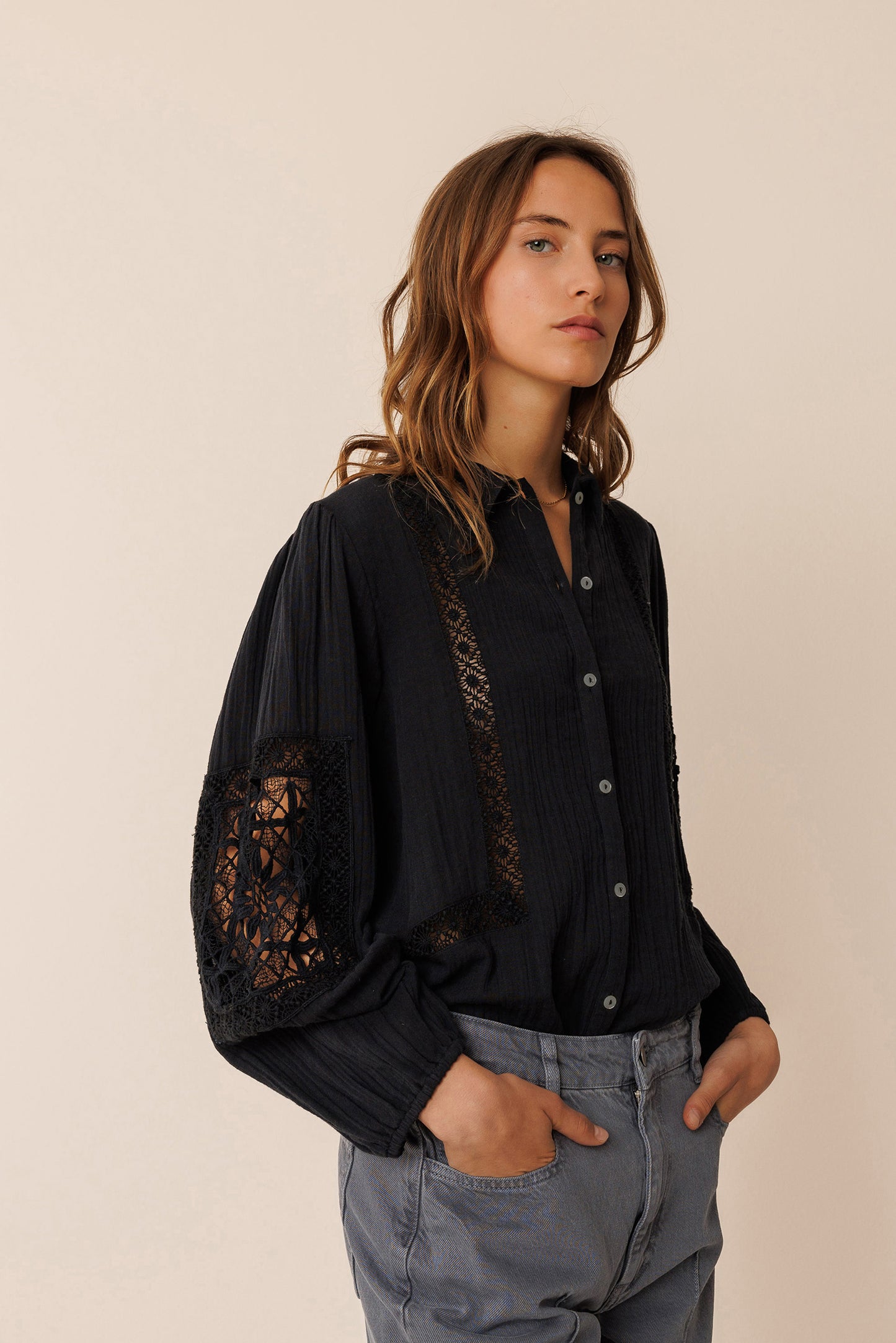 DOUBLE GAUZE SHIRT