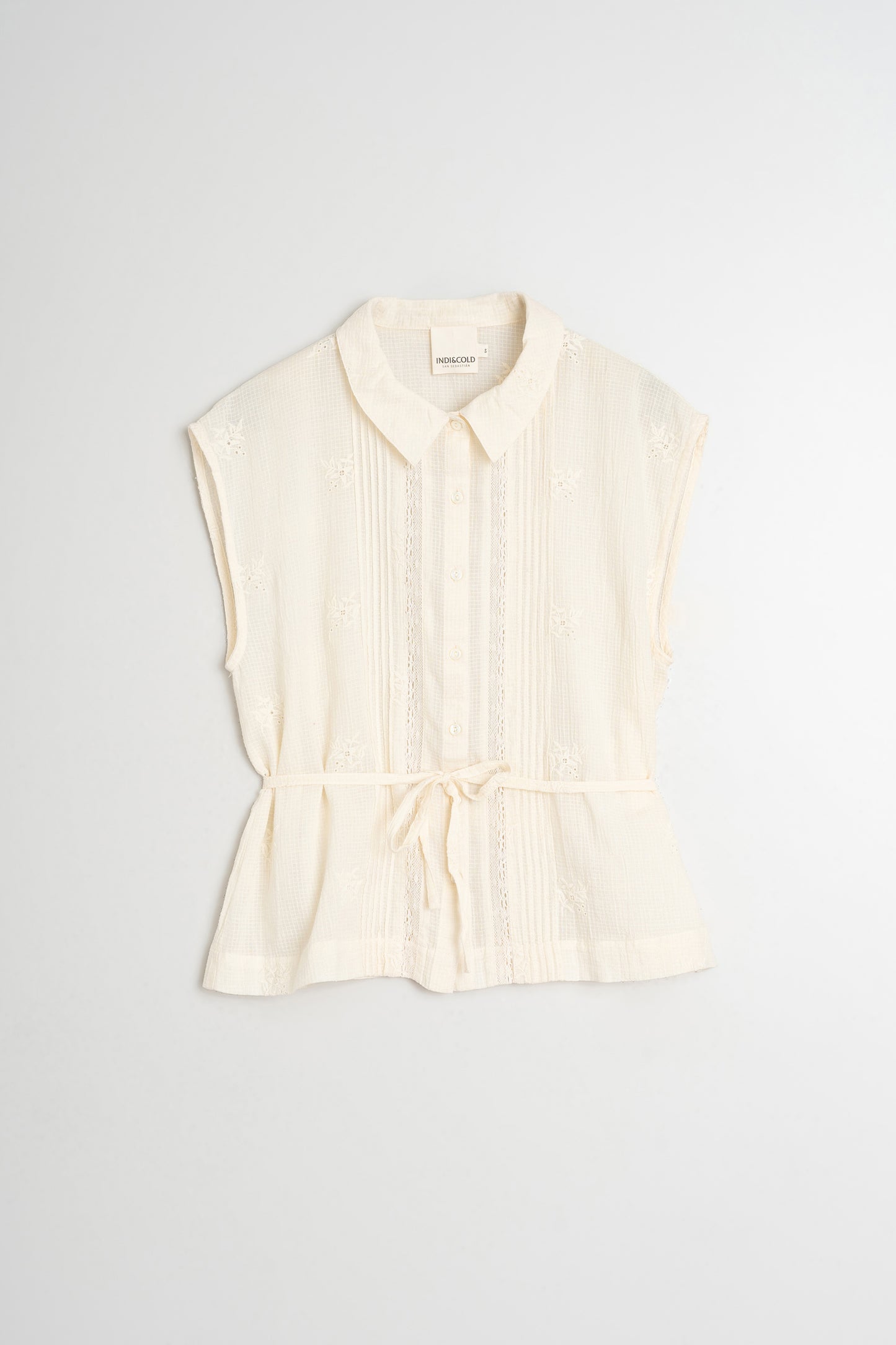[CL] COTTON EMBROIDERED SHIRT