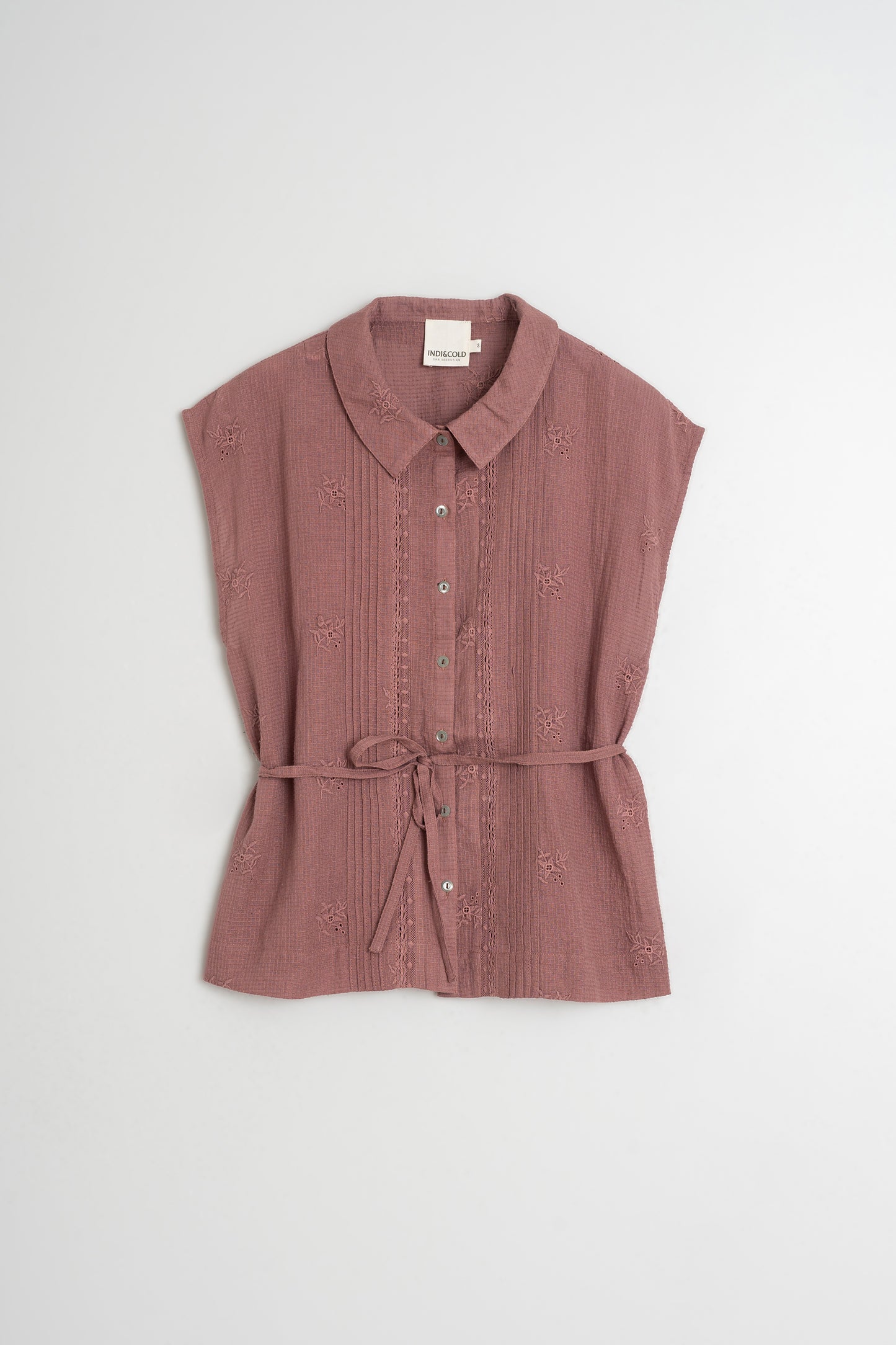 COTTON EMBROIDERED SHIRT