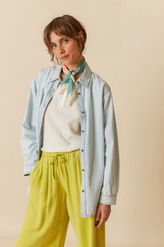 MEN´S DENIM OVERSHIRT