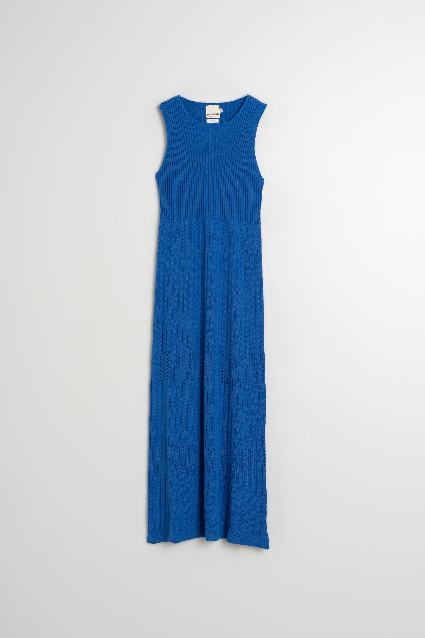 RIBBED KNIT DRESS