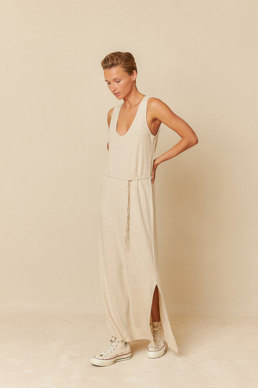 VESTIDO RÚSTICO MELANGE