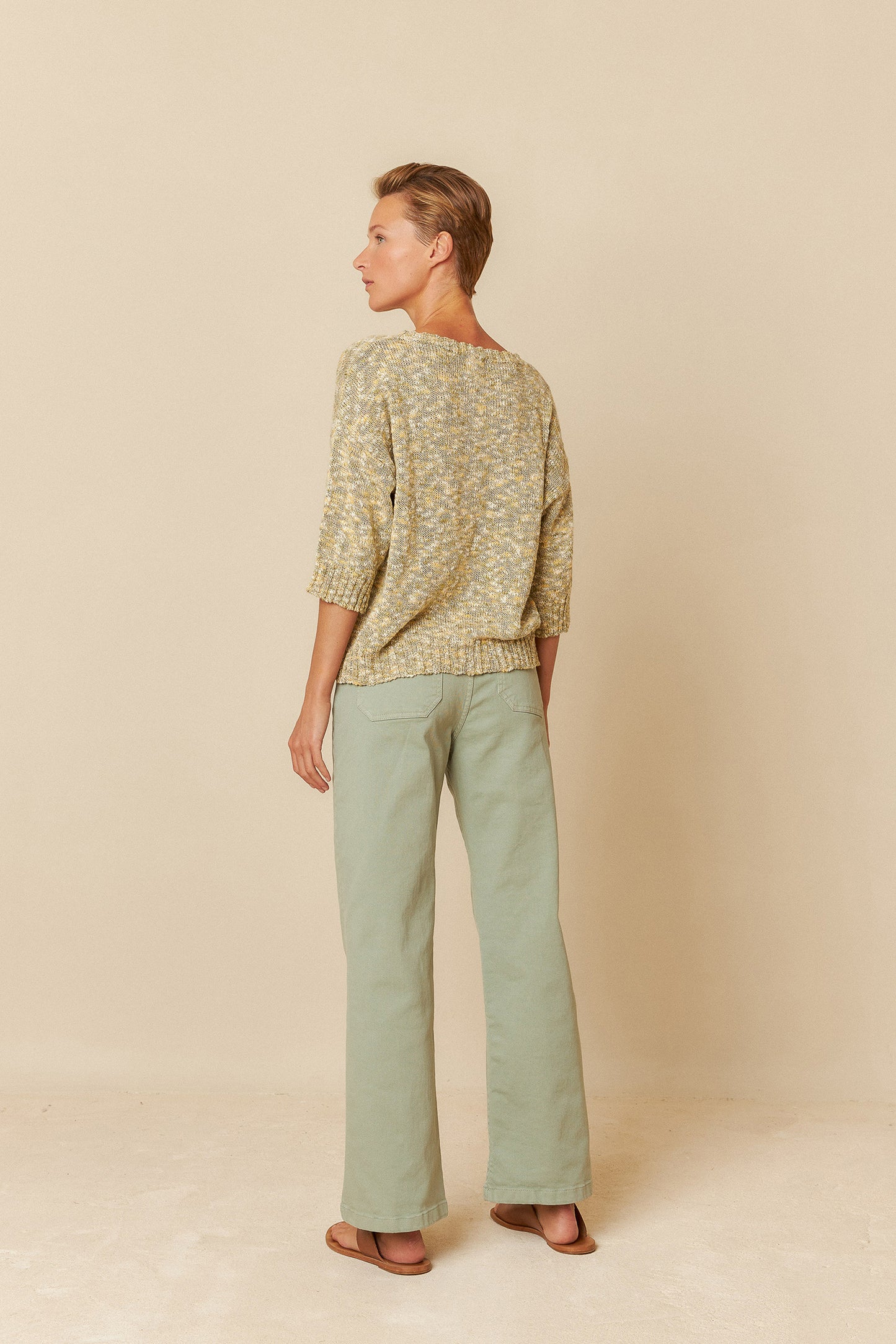 [CL] BOUCLE KNIT SWEATER