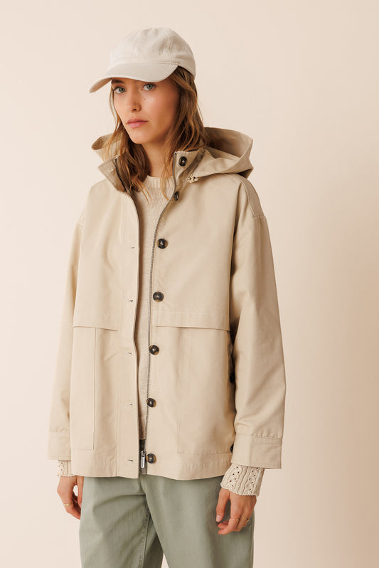 [CL]  WATER REPELLENT TRENCH COAT