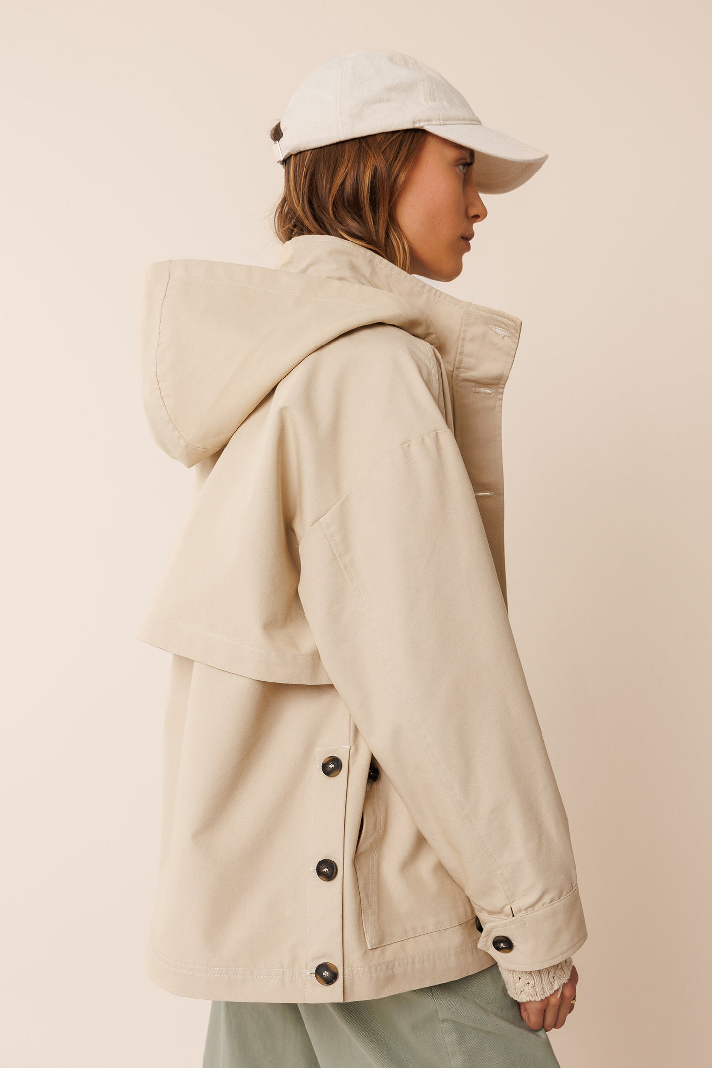 [CL]  WATER REPELLENT TRENCH COAT