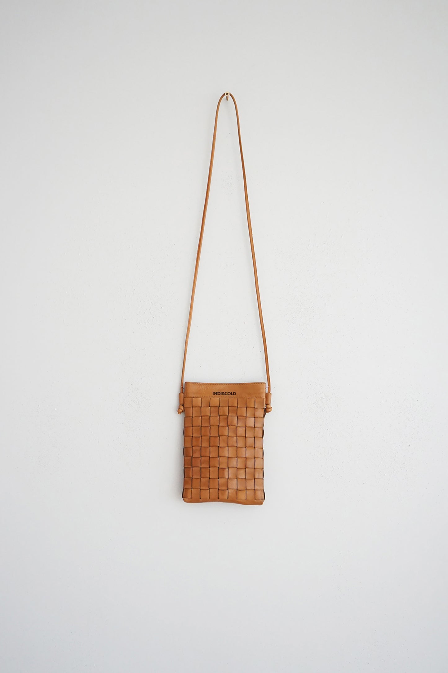 [CL] FLAT LEATHER BAG MINI