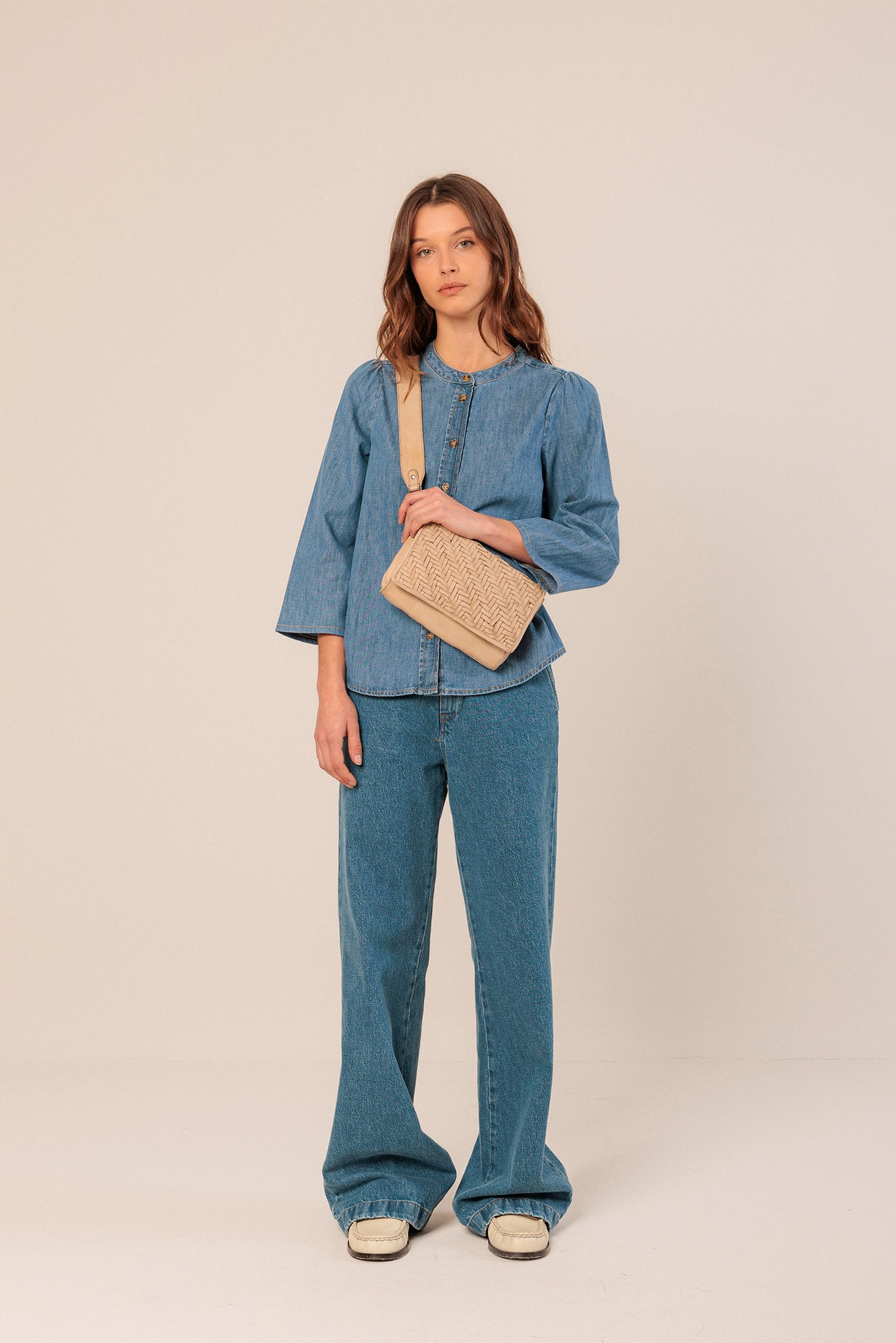 ARLET CROSSBODY LEATHER BAG