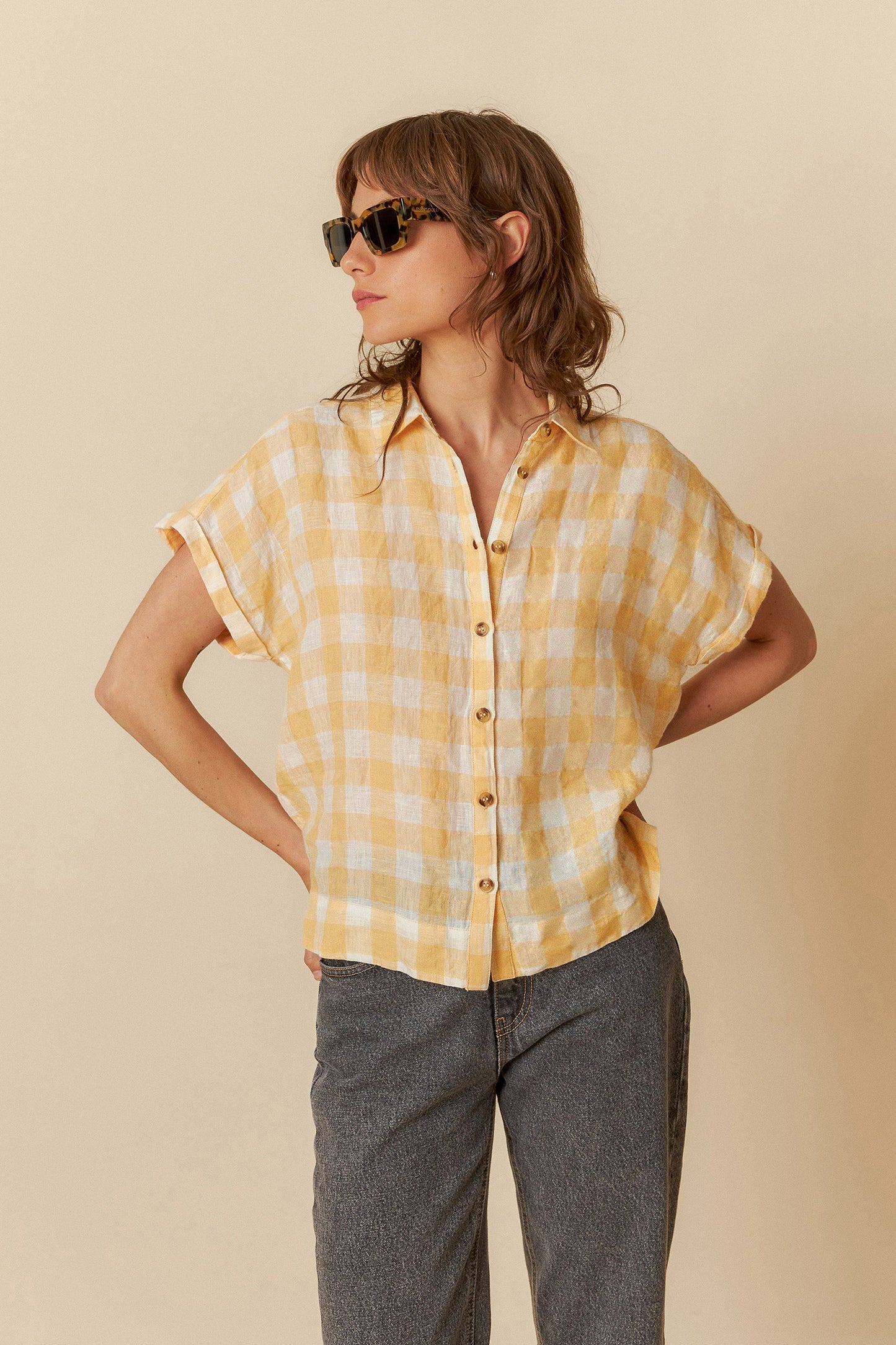 CHEMISE VICHY OVERSIZE