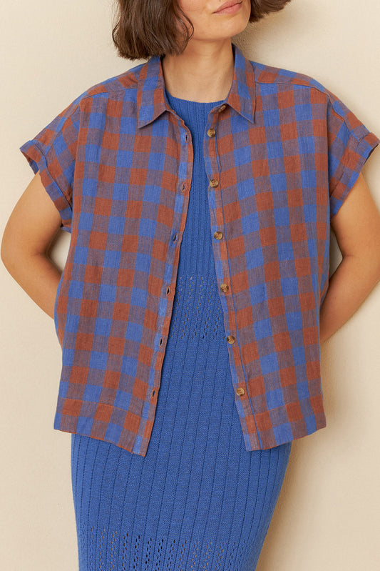 CAMISA VICHY OVERSIZE