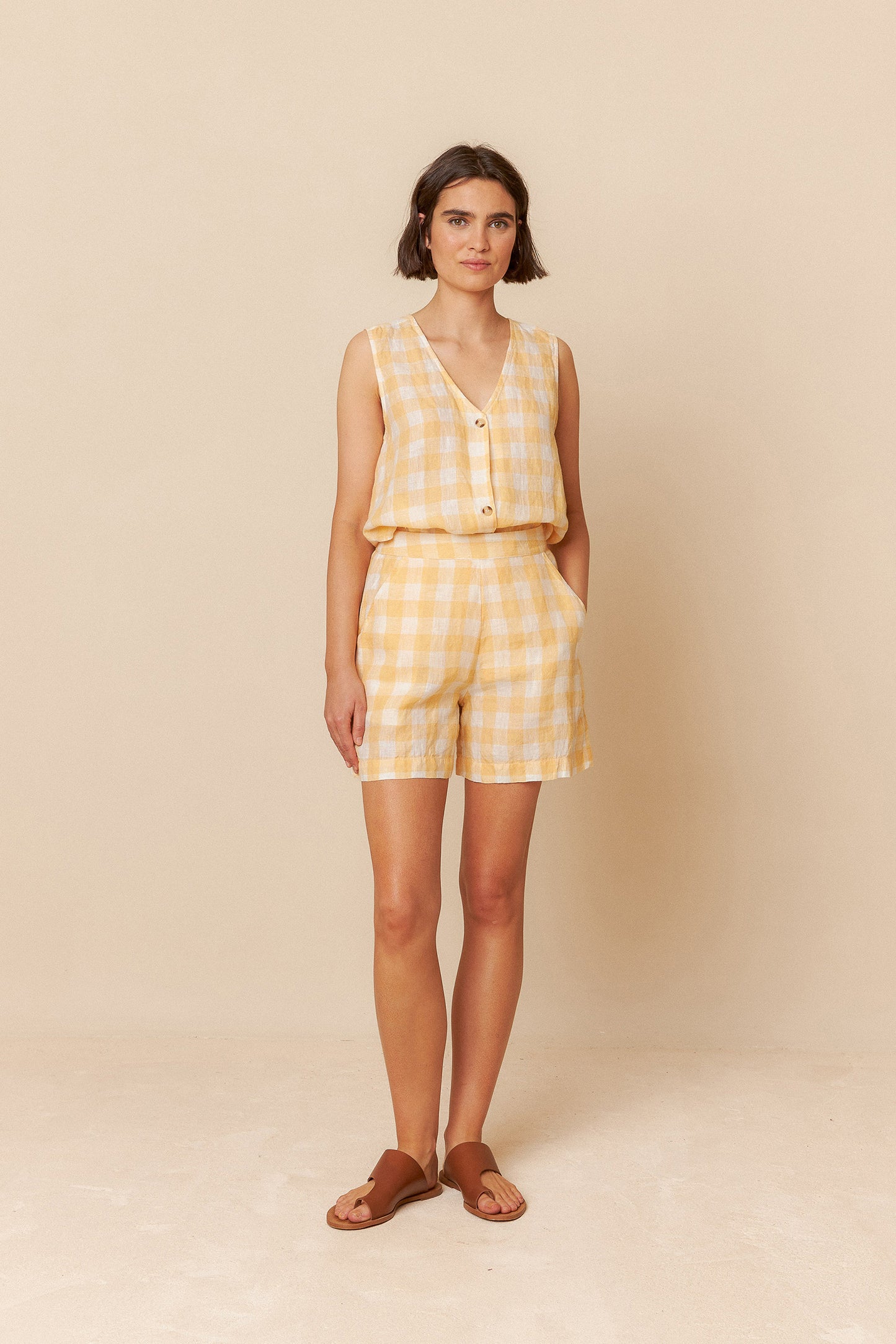 [CL] RETRO VICHY SHORTS