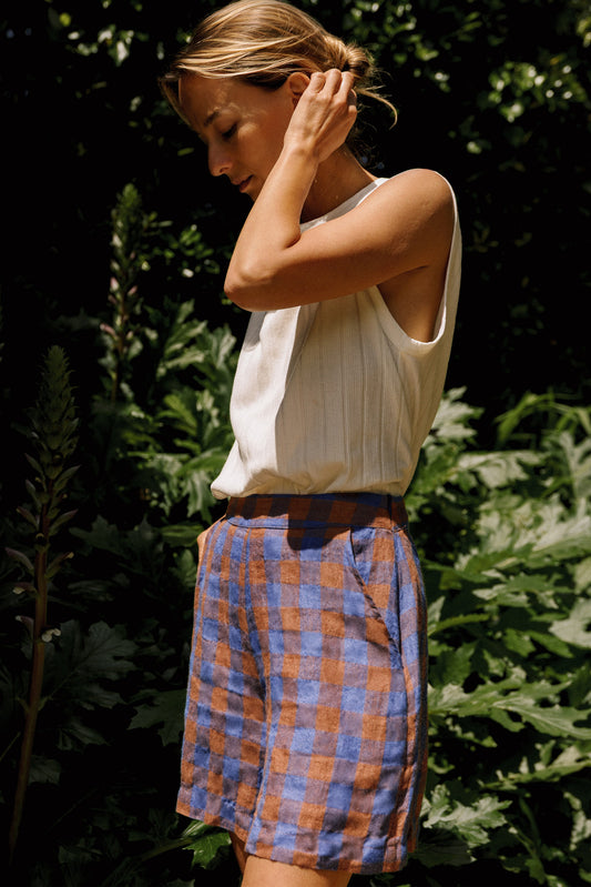 SHORT RETRO VICHY
