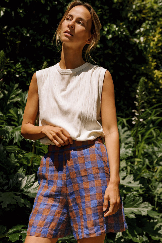 SHORT RETRO VICHY