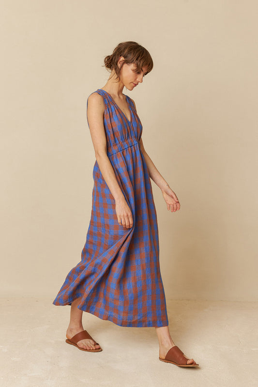 VESTIDO VICHY ENGOMADOS