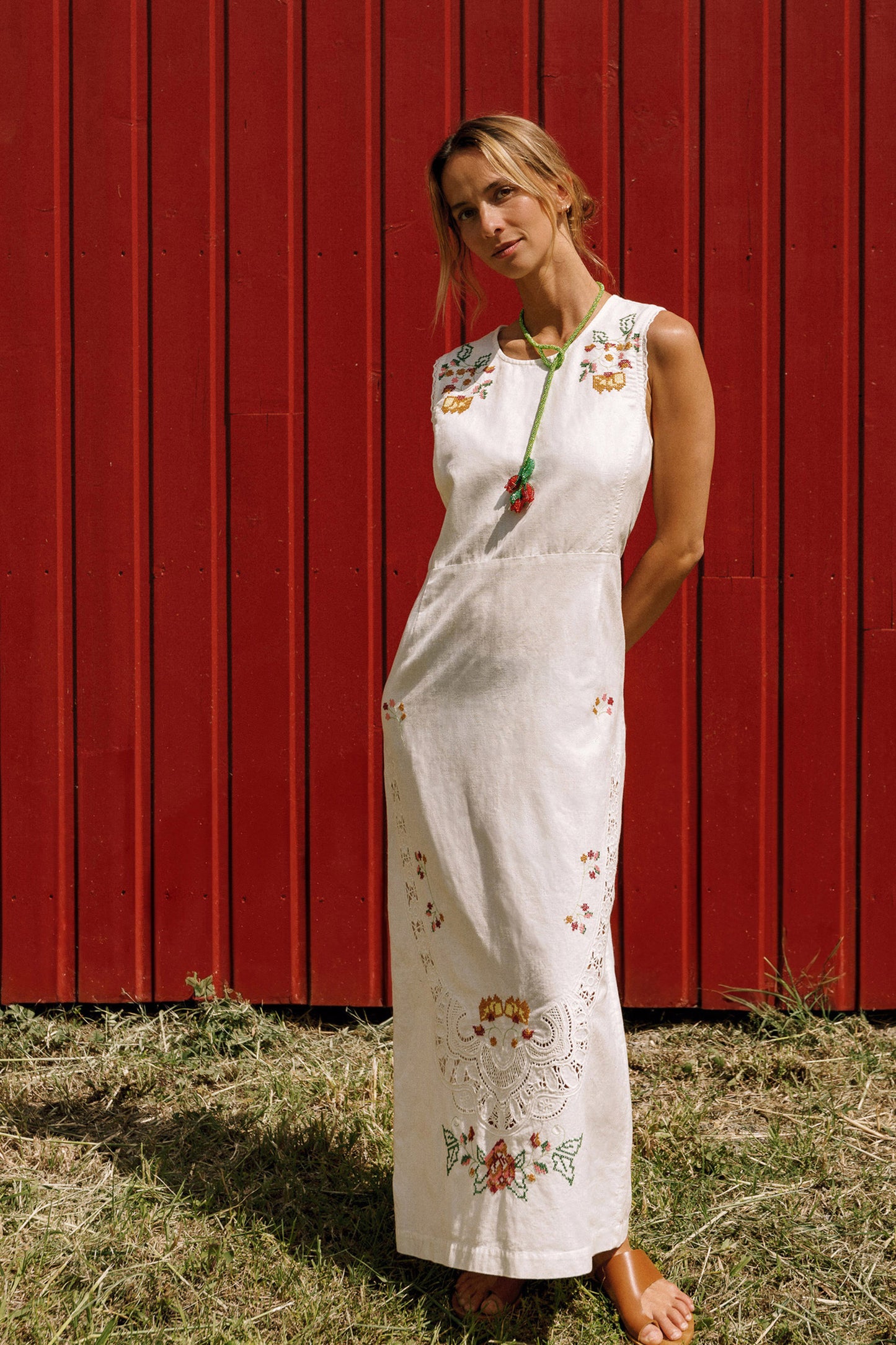 VESTIDO PUNTO DE CRUZ