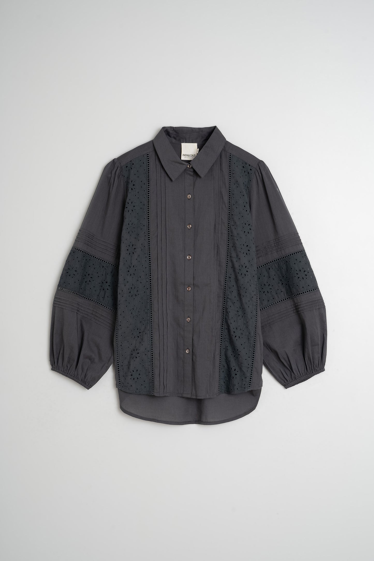 CHEMISE EN VOILE BRODÉ