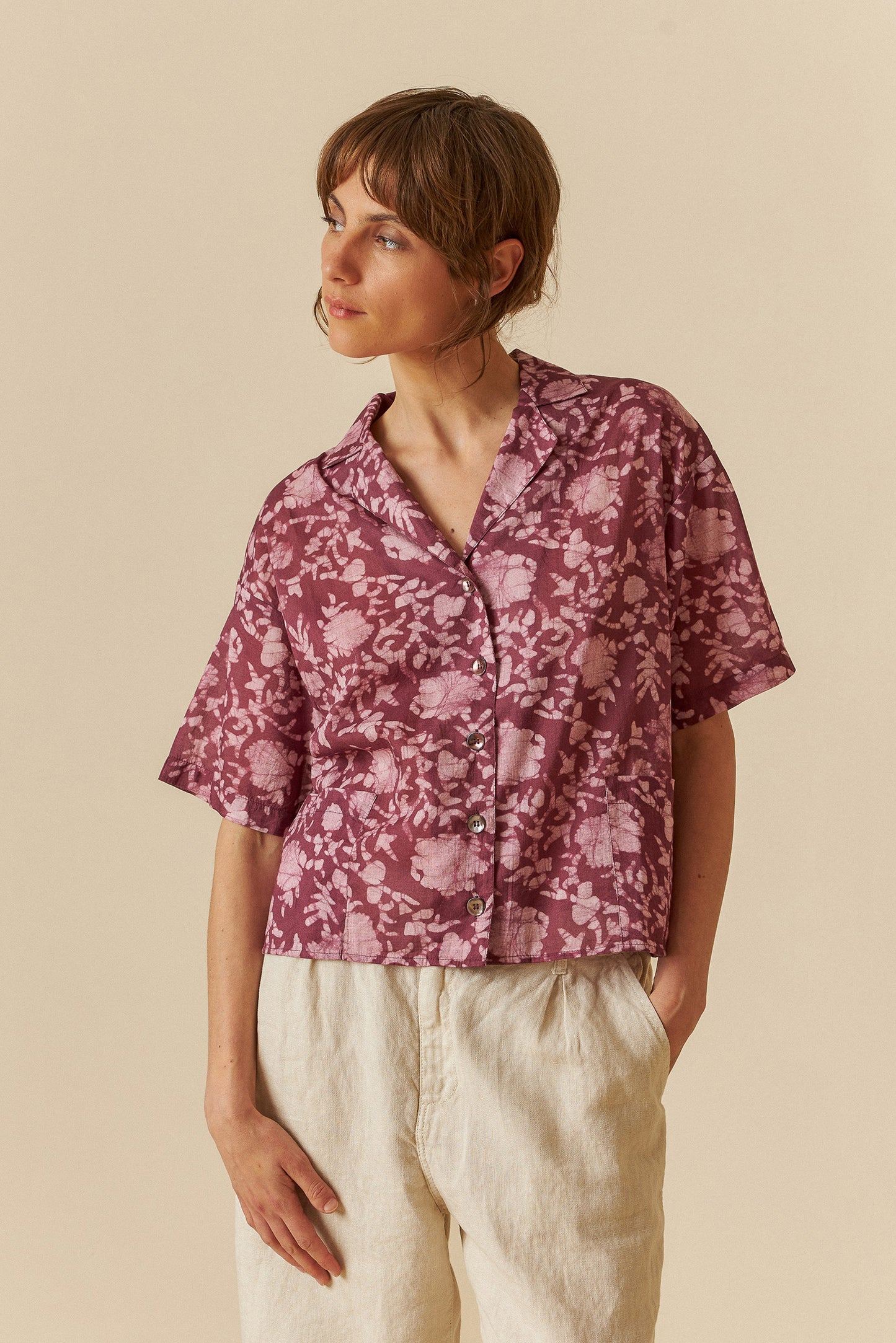 GINGER PRINT SHIRT
