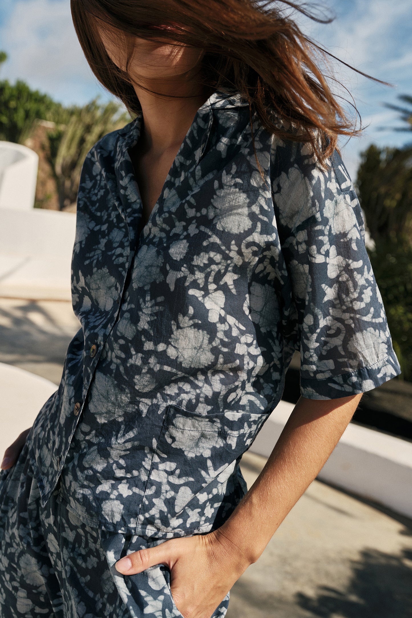 GINGER PRINT SHIRT