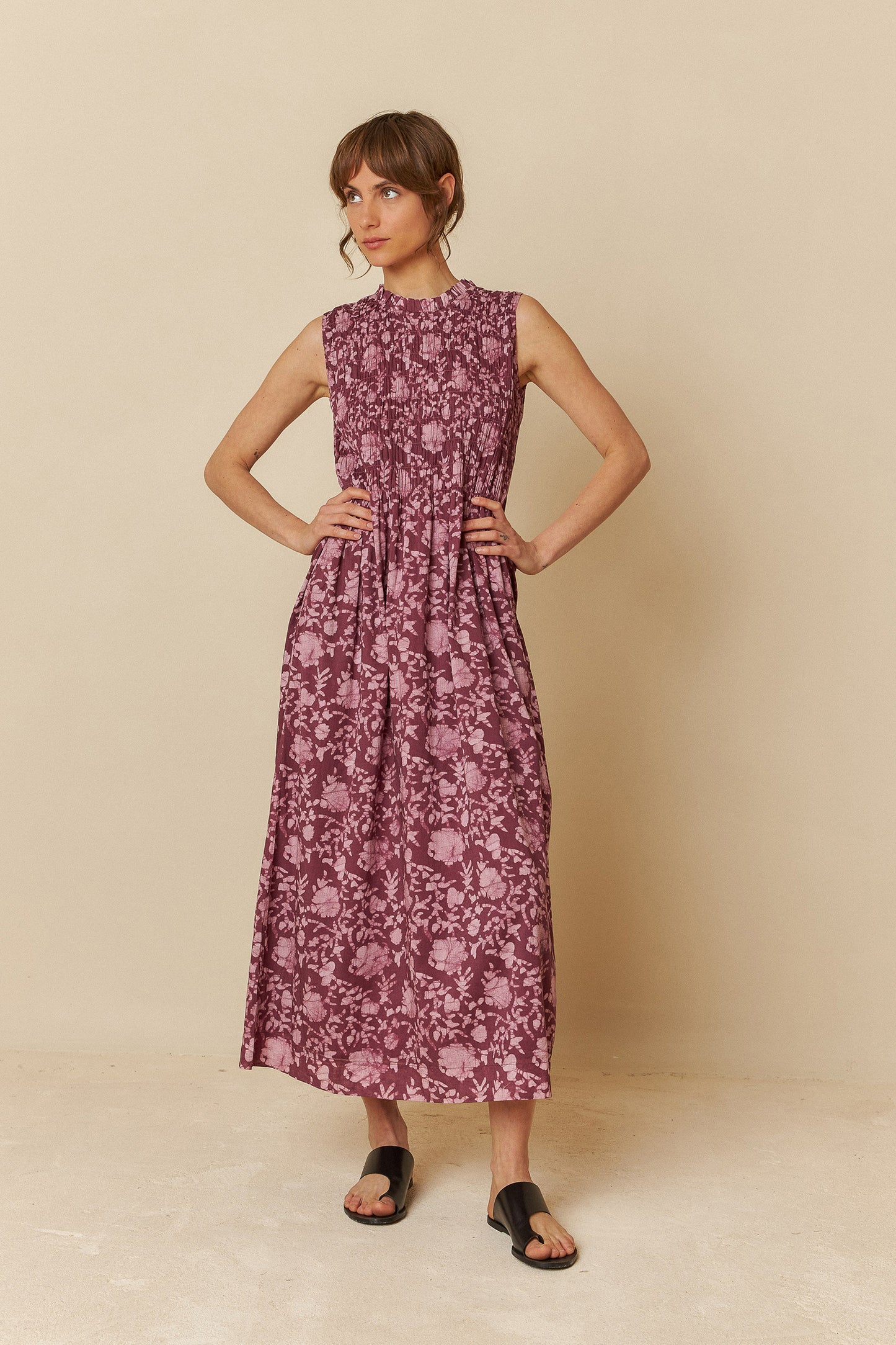 [CL] ELASTIC MAXI DRESS