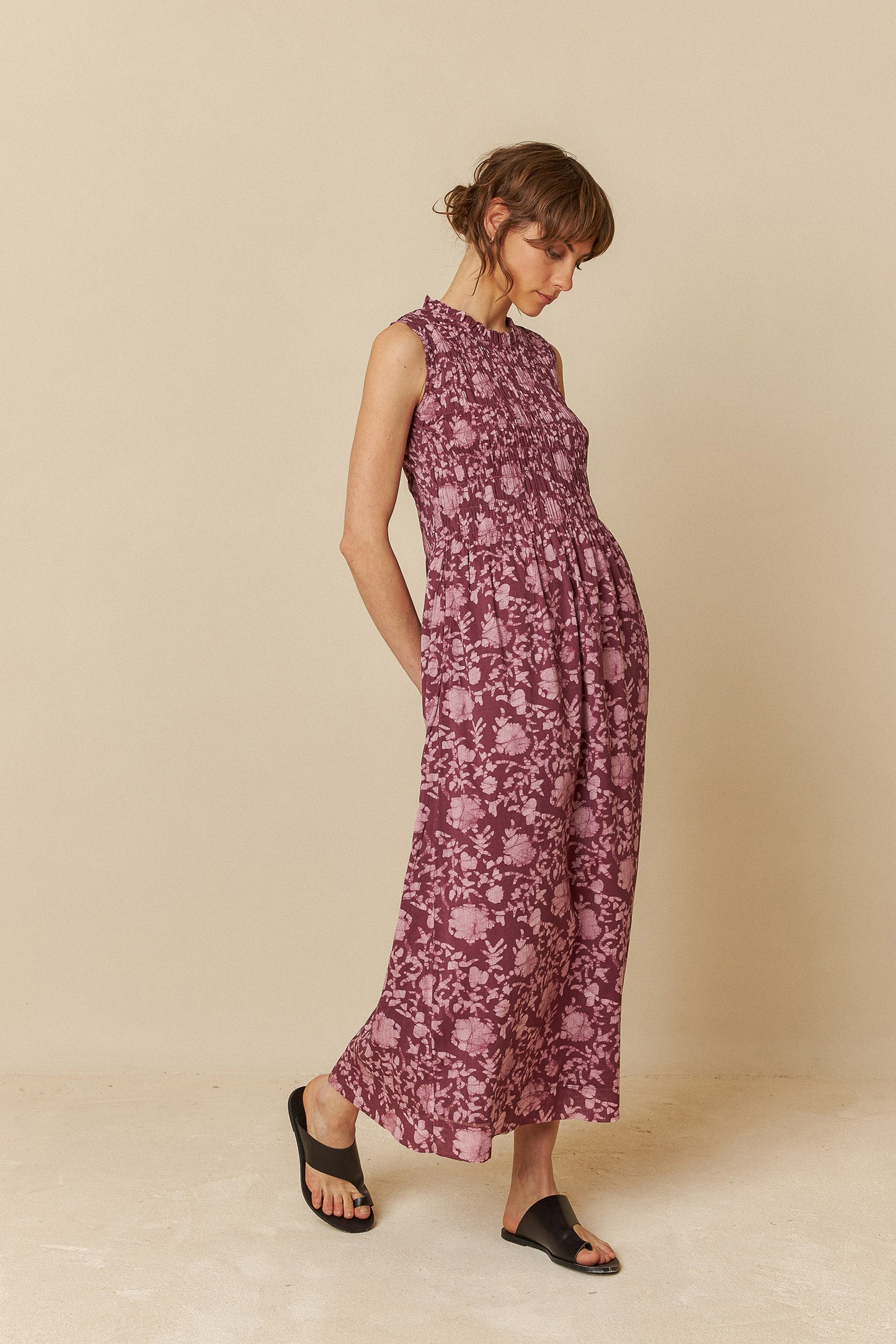 [CL] ELASTIC MAXI DRESS