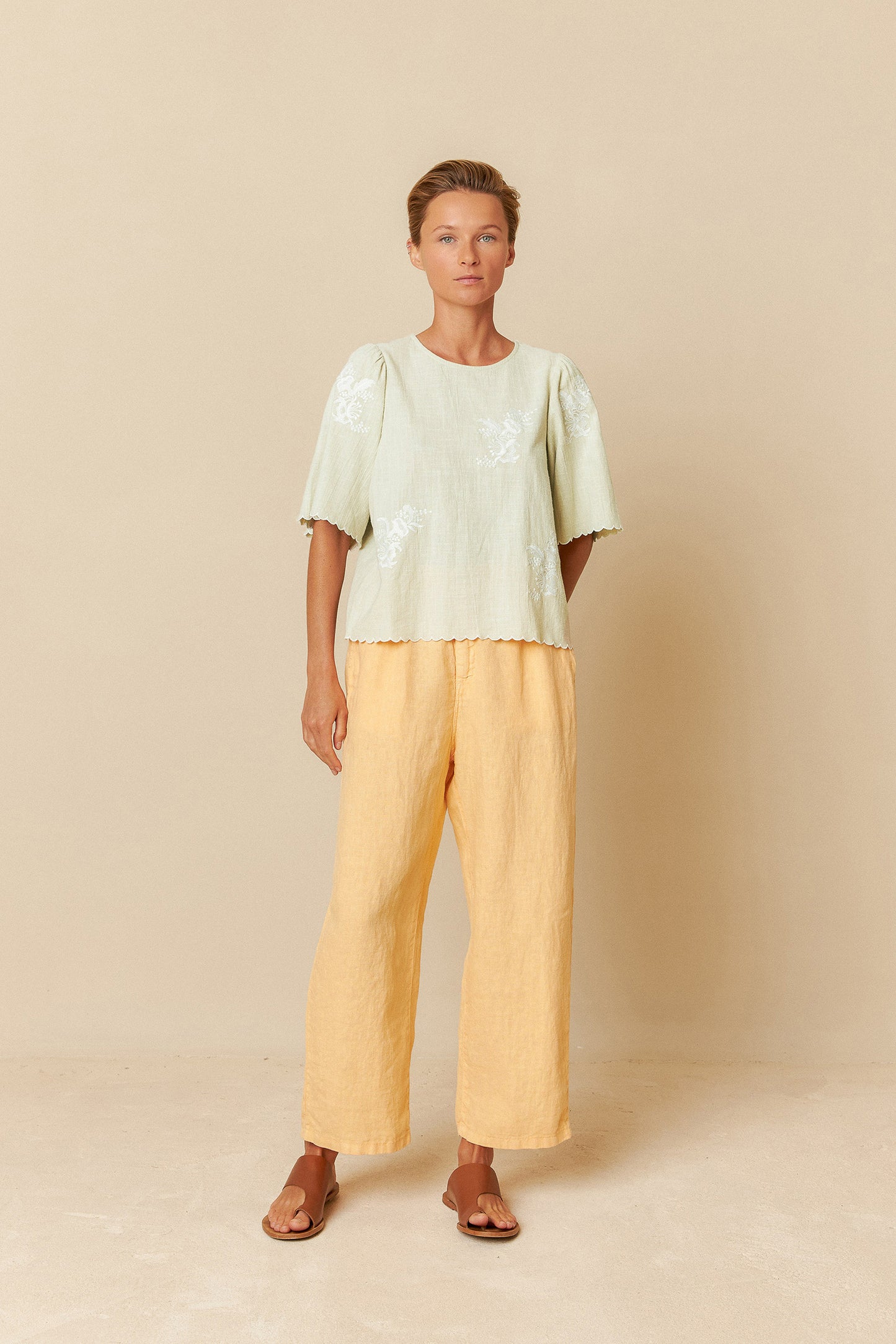 BLOUSE MANCHES PAPILLON