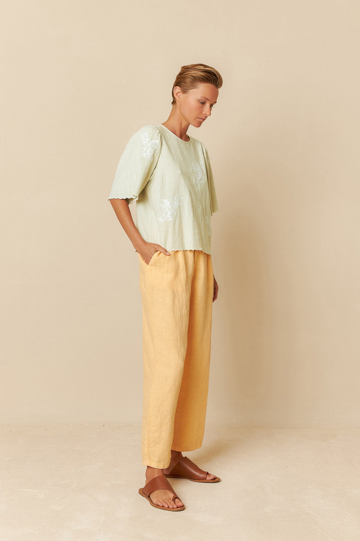 BLOUSE MANCHES PAPILLON