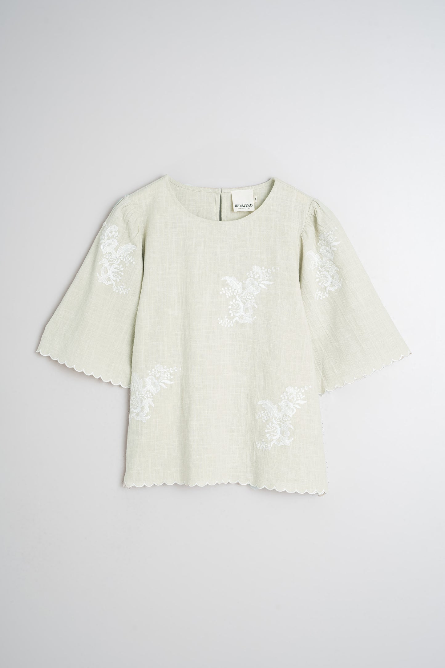 BLOUSE MANCHES PAPILLON