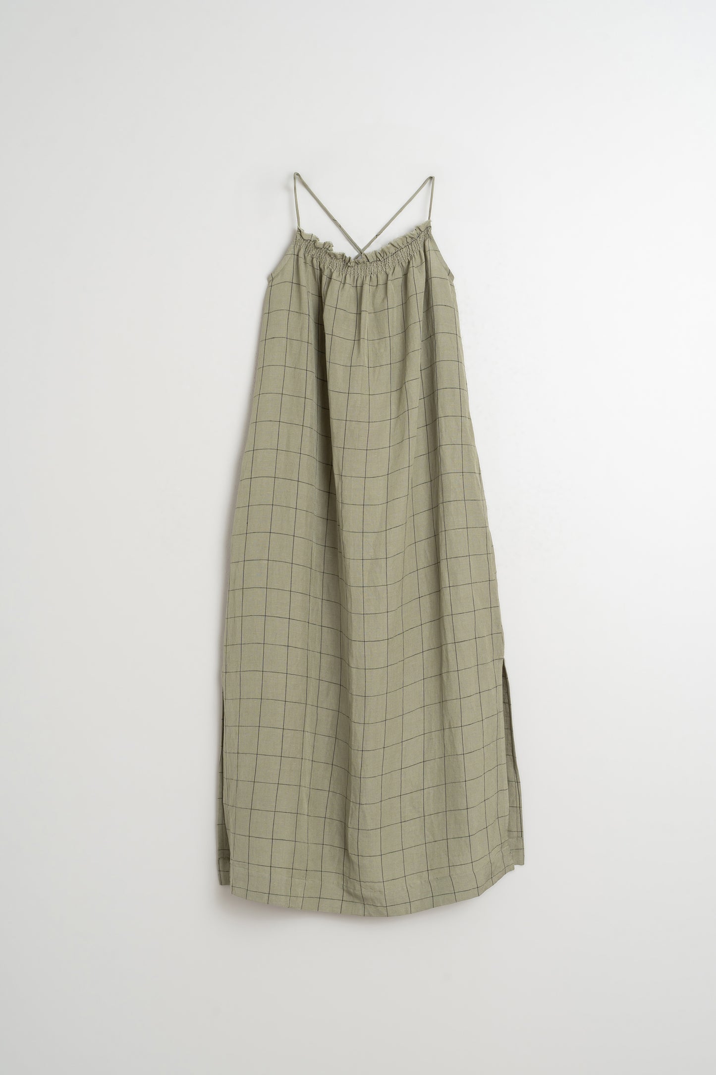 MIDI STRAP DRESS