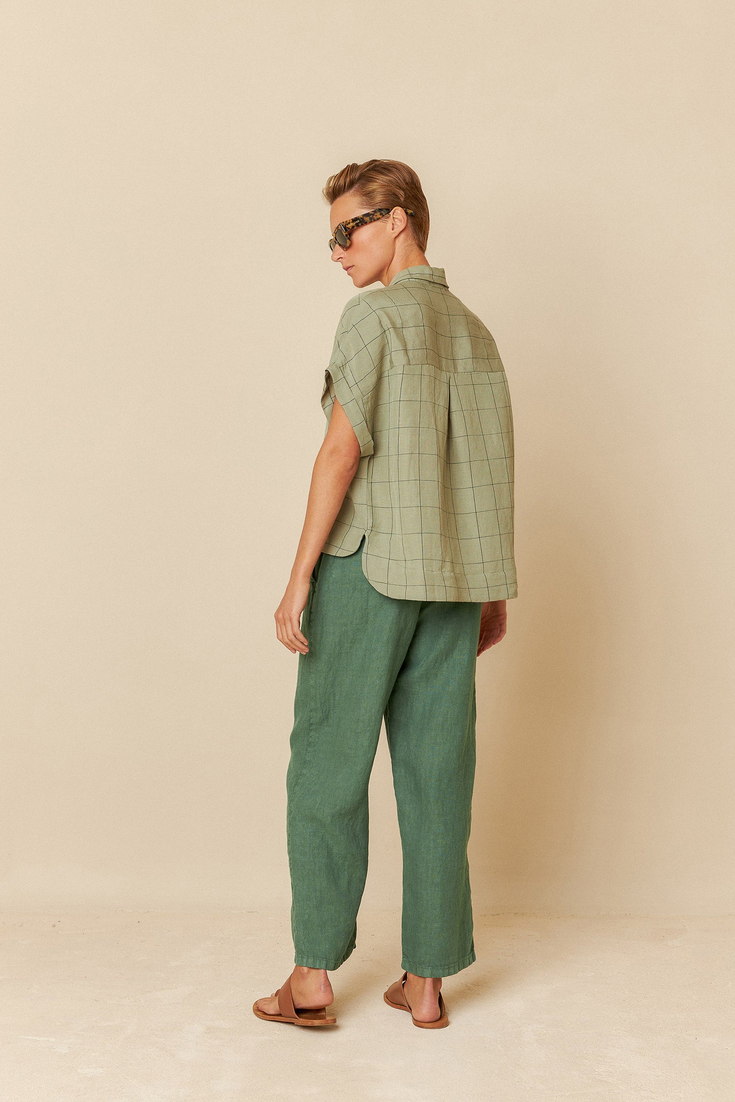 WINDOWPANE CHECK SHIRT