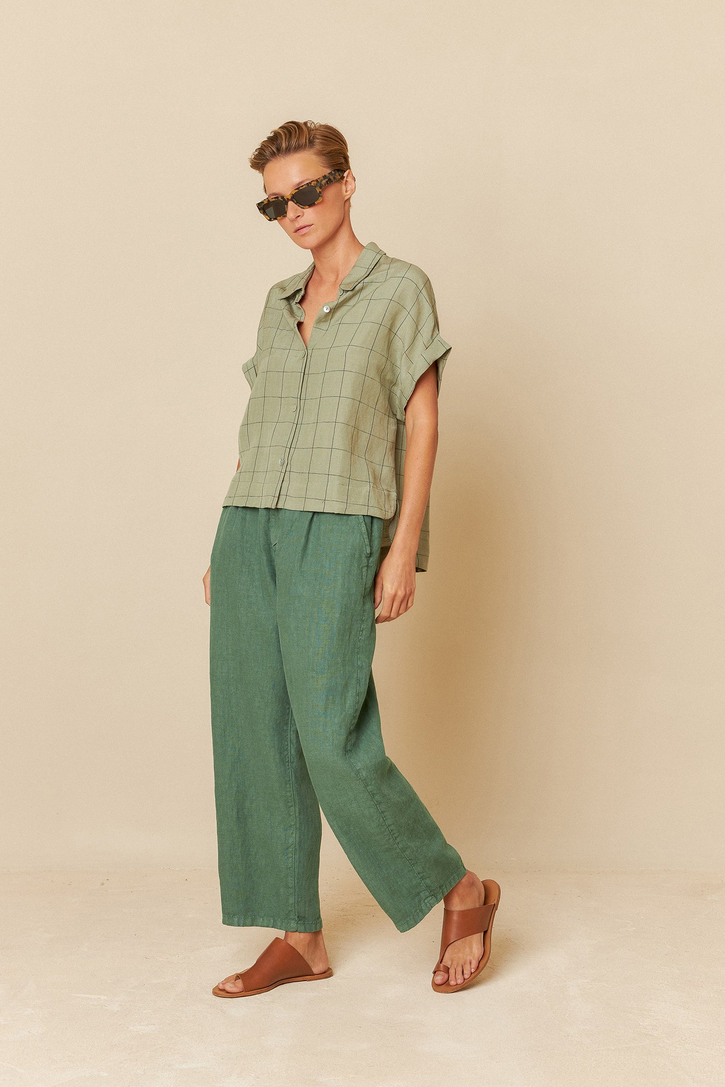 WINDOWPANE CHECK SHIRT