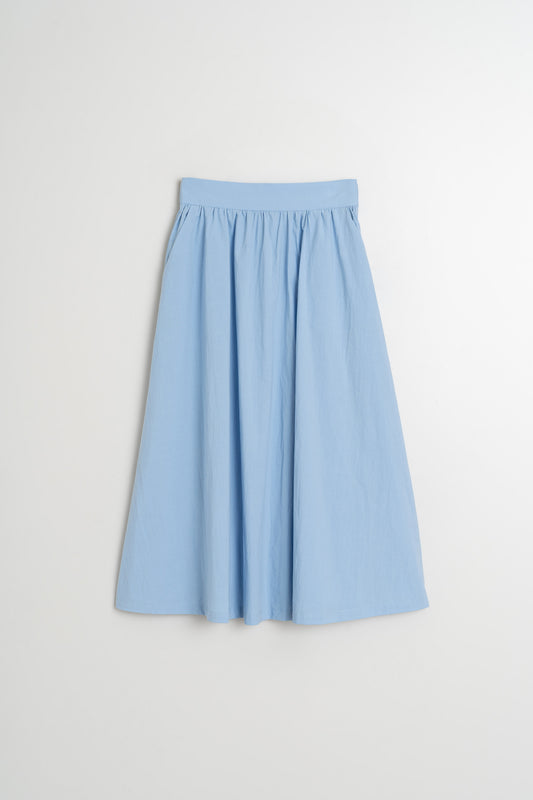 FALDA MIDI POPELÍN