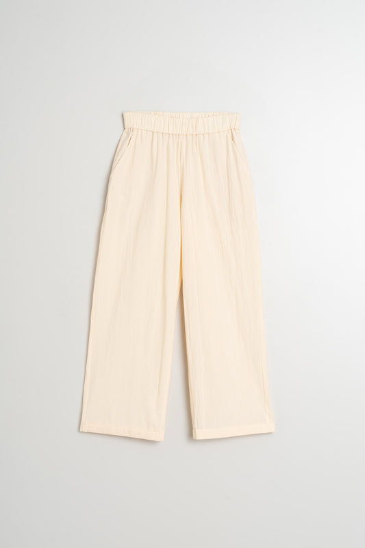 PANTALÓN CROP POPELÍN