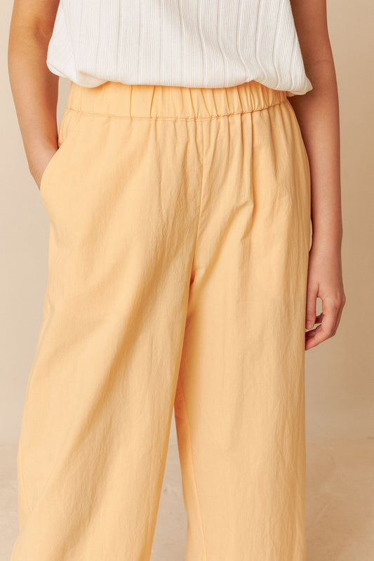 PANTALÓN CROP POPELÍN