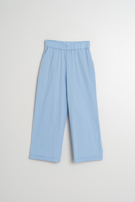 PANTALÓN CROP POPELÍN