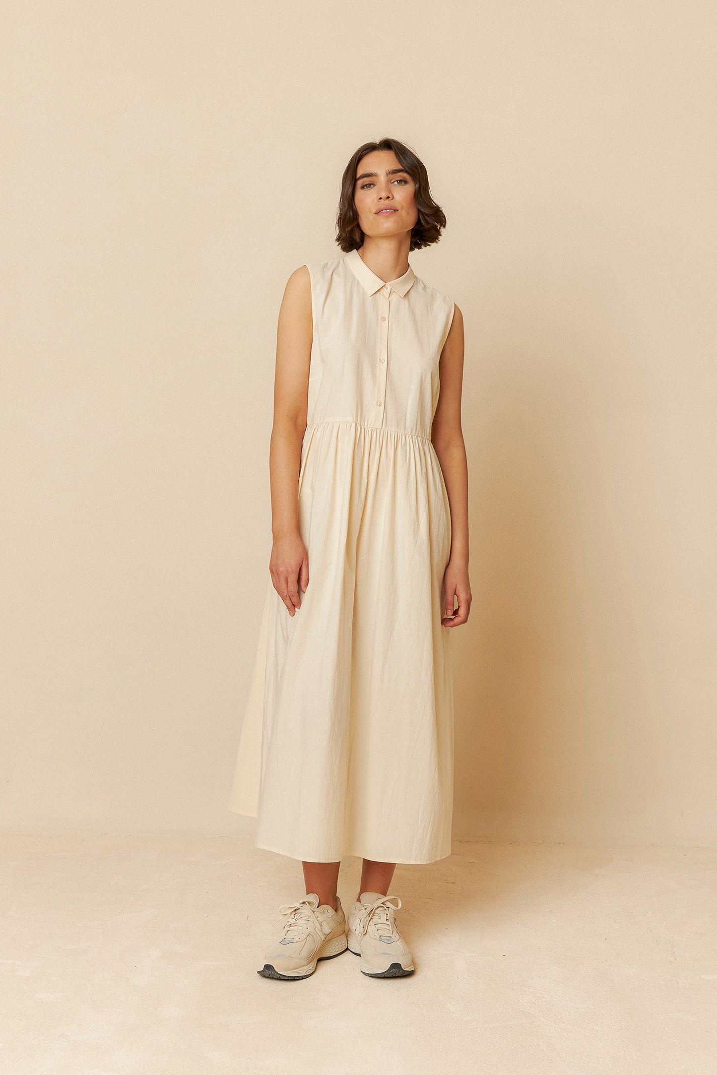 POPLIN SHIRT DRESS